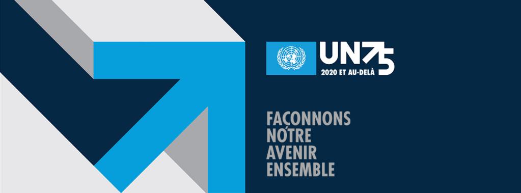 UN75 Façonnons notre avenir ensembe