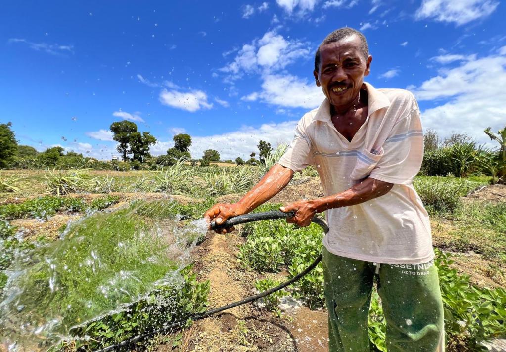 L'accès à l'eau est une priorité pour la population largement rurale du sud de Madagascar.