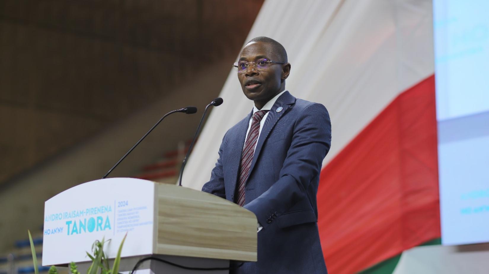 Coordonnateur résident par intérim du Système des Nations Unies à Madagascar, Monsieur Mbuli Charles Boliko, Représentant résident de la FAO