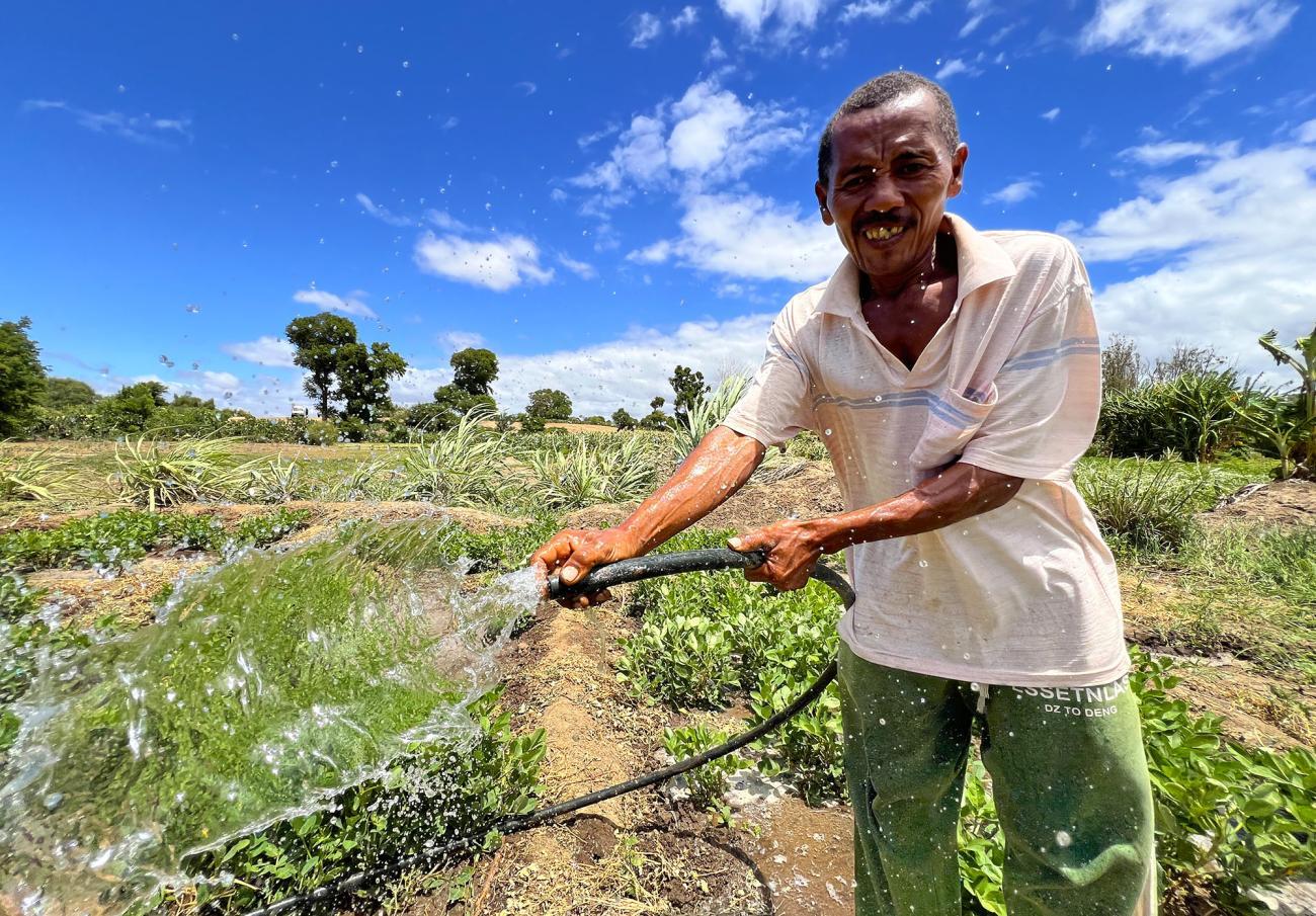 L'accès à l'eau est une priorité pour la population largement rurale du sud de Madagascar.